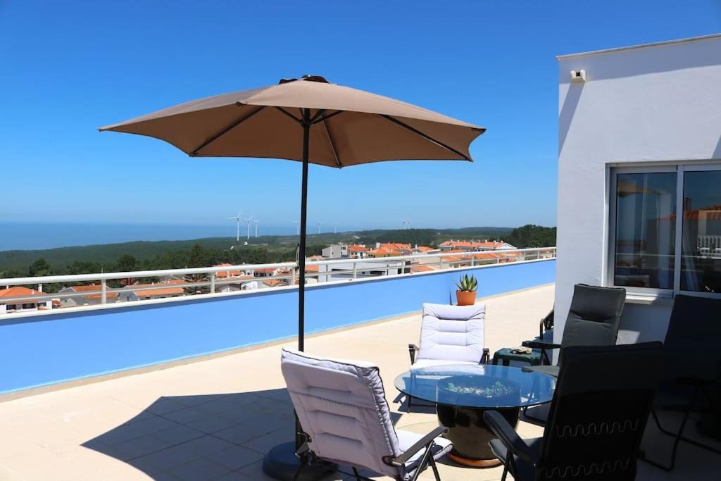 فيلا Sitio Penthouse - Big Terrace With Sea View & Bbq نازاريه المظهر الخارجي الصورة