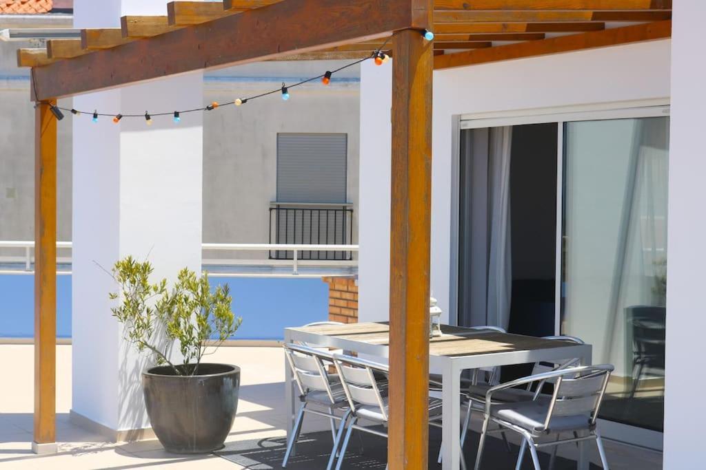 فيلا Sitio Penthouse - Big Terrace With Sea View & Bbq نازاريه المظهر الخارجي الصورة